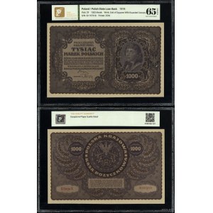 Poland, 1,000 Polish marks, 23.08.1919