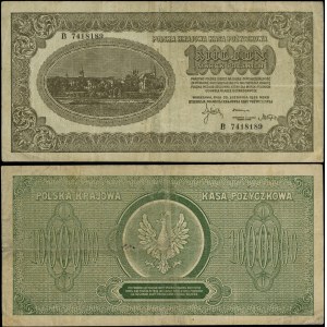 Poland, 1,000,000 Polish marks, 30.08.1923