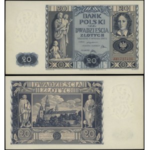Pologne, 20 zloty, 11.11.1936