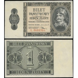 Poľsko, 1 zlotý, 1.10.1938