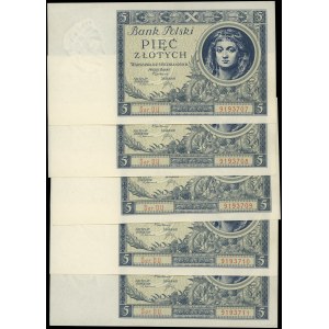 Poland, set of 11 banknotes, 1930-1936
