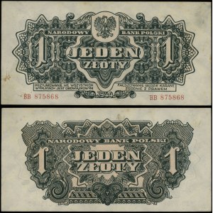 Polska, 1 złoty, 1944, BB