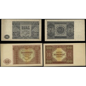 Poland, set of 5 and 10 gold, 15.05.1946