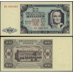Poland, 20 gold, 1.07.1948, HS