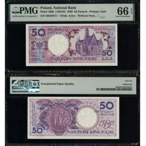 Polska, 50 złotych, 1.03.1990