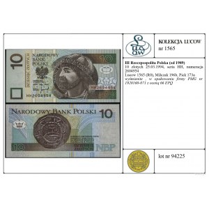 Poland, 10 gold, 25.03.1994, HH