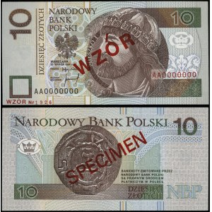 Poľsko, 10 zlotých, 25.03.1994, AA