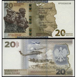 Poland, 20 zloty, 18.01.2022