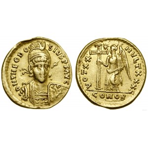 Roman Empire, solidus, (423-425), Constantinople