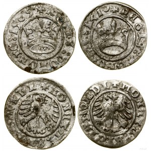 Poland, lot 2 x half-penny, 1509, 1510, Krakow