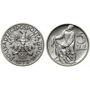 Poland, 5 gold, 1973, Warsaw