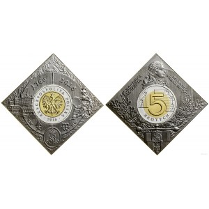 Poland, 5 zloty, 2016, Warsaw