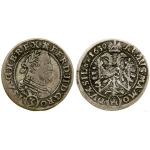 Silesia, 3 krajcary, 1630 PH, Klodzko