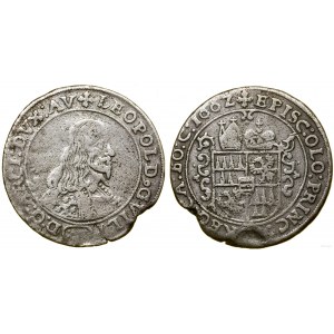 Austria, 15 krajcars, 1662, Vyškov