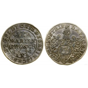 Niemcy, 6 groszy maryjnych, 1694