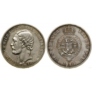 Niemcy, talar (Vereinstaler), 1870 A, Berlin