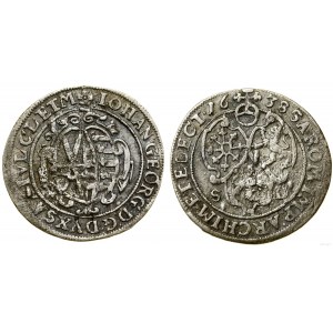 Germany, penny, 1638 SD, Dresden