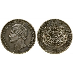 Germany, thaler (Vereinstaler), 1863 B, Dresden