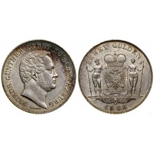 Deutschland, 2 Gulden, 1846
