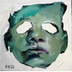 Aleksandra Modzelewska, Mask or face S5 60, 2021