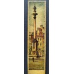 WARSZAWA. Zestaw 3 zakładek do książek [przed 1939?]