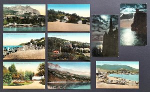 КРЫМЪ [KRYM] Set of 18 postcards. [1906/1910 ?]