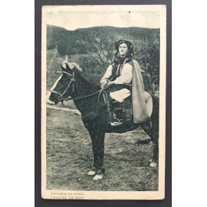 HUCUŁKA na koniu. Kosów [1932]