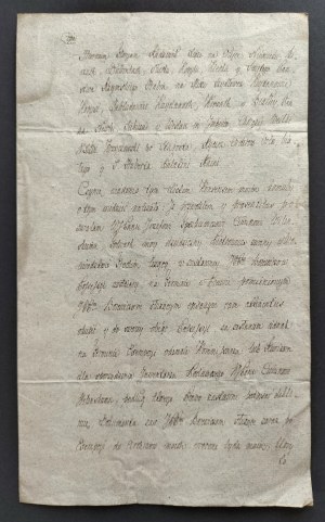 [Copy] Permission for Jozef Tyszkiewicz concerning hereditary manor in Piotrowicze [Plock province][1753].