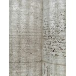 Rękopis dotyczący procesu pomiędzy baronem Janem Szretterem - Kapitanem Wojsk pruskich a Franciszkiem Porzeckim [1798]
