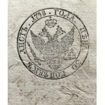 Rękopis dotyczący procesu pomiędzy baronem Janem Szretterem - Kapitanem Wojsk pruskich a Franciszkiem Porzeckim [1798]