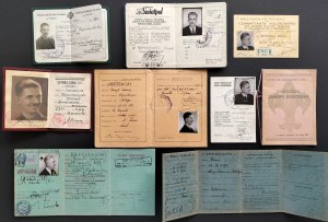 [Scouting] Hm KAPISZEWSKI Henryk - set of documents [1936-1947].