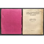LISTA STARSZEŃSTWA OFICERÓW LEGIONÓW POLSKICH. Warszawa [1917]