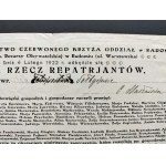 POLSKIE TOWARZYSTWO CZERWONEGO KRZYŻA. BAL NA RZECZ REPATRJANTÓW. Radom [1922]