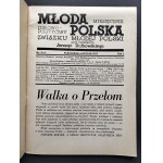 MŁODA POLSKA. Monthly ideological and political magazine of the Union of Young Poland. Set of issues 1-5. Warsaw [1937].