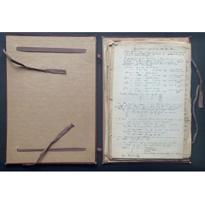 [Harcerstwo] Komenda Chorągwi Mazowieckiej. Teczka zawierająca rozkazy, sprawozdania, listy, instrukcje i inne. Warszawa [1922-30]