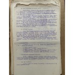[Harcerstwo] Komenda Chorągwi Mazowieckiej. Teczka zawierająca rozkazy, sprawozdania, listy, instrukcje i inne. Warszawa [1922-30]