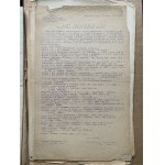 [Harcerstwo] Komenda Chorągwi Mazowieckiej. Teczka zawierająca rozkazy, sprawozdania, listy, instrukcje i inne. Warszawa [1922-30]