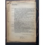 [Harcerstwo] Komenda Chorągwi Mazowieckiej. Teczka zawierająca rozkazy, sprawozdania, listy, instrukcje i inne. Warszawa [1922-30]