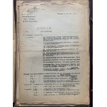 [Harcerstwo] Komenda Chorągwi Mazowieckiej. Teczka zawierająca rozkazy, sprawozdania, listy, instrukcje i inne. Warszawa [1922-30]