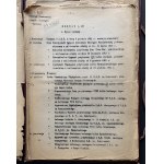 [Harcerstwo] Komenda Chorągwi Mazowieckiej. Teczka zawierająca rozkazy, sprawozdania, listy, instrukcje i inne. Warszawa [1922-30]
