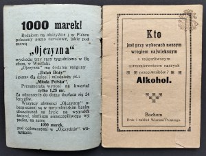 [German parliamentary elections of 1912] JAKUBOWSKI Jan - Attention! Polish voters. Read! Bochum [1911].