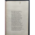[Wielka Emigracja] WIERSZ na 58mą rocznice LISTOPADOWEGO POWSTANIA [...]. Paryż [1888]