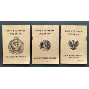 Boje Legionów Polskich. №:2,3,4. Piotrków [1916]