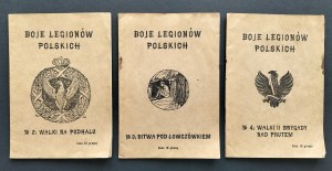 Battles of the Polish Legions. №:2,3,4 Piotrków [1916].