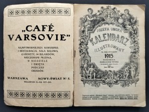 JÓZEFA UNGRA KALENDAR WARSZAWSKI ILLUSTROWANY na rok 1915. warsaw [1914].