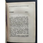 NORWID Cypryan Kamil - Czarne i białe kwiaty. Z portretem poety. Lwów [1910]