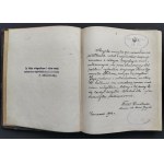 [DRUŻBACKI Feliks opr.] RYBACTWO - podług wykładów Insp. Fiszera [Zygmunta] na III im kursie agronomii Uniw. Jag. Kraków [1902]