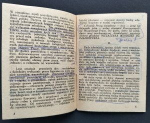 [All-Polish Youth & Union of Independent Socialist Youth] Set of 3 pamphlets. Kraków-Warsaw [1916-1924].