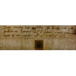 [Crown Treasury] KRZEMIENIOWSKI Stanisław h. Doliwa [?] - Receipt for payment of tax [1552].