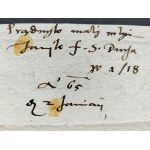 [SKARB KORONNY] WIŚLICKI Jan [de Wislicza] - prepozyt konwentu krakowskiego św. Ducha [Zakon Kanoników Ducha Świętego de Saxia] Prądnik Biały [1565]